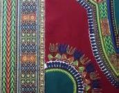 Worldwide Free Shipping - Kilimanjaro Dashiki fabric