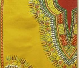 Worldwide Free Shipping - Kilimanjaro Dashiki fabric